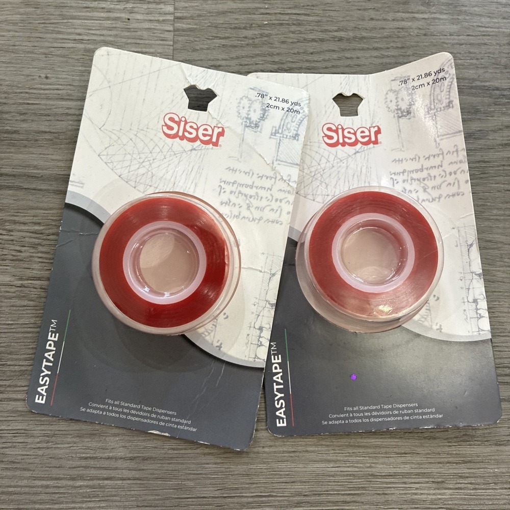 2 Red Siser Heat Resistant Tape Size: 0.78" x 21.86yd. (2cm x 20m) FAST SHIPPING